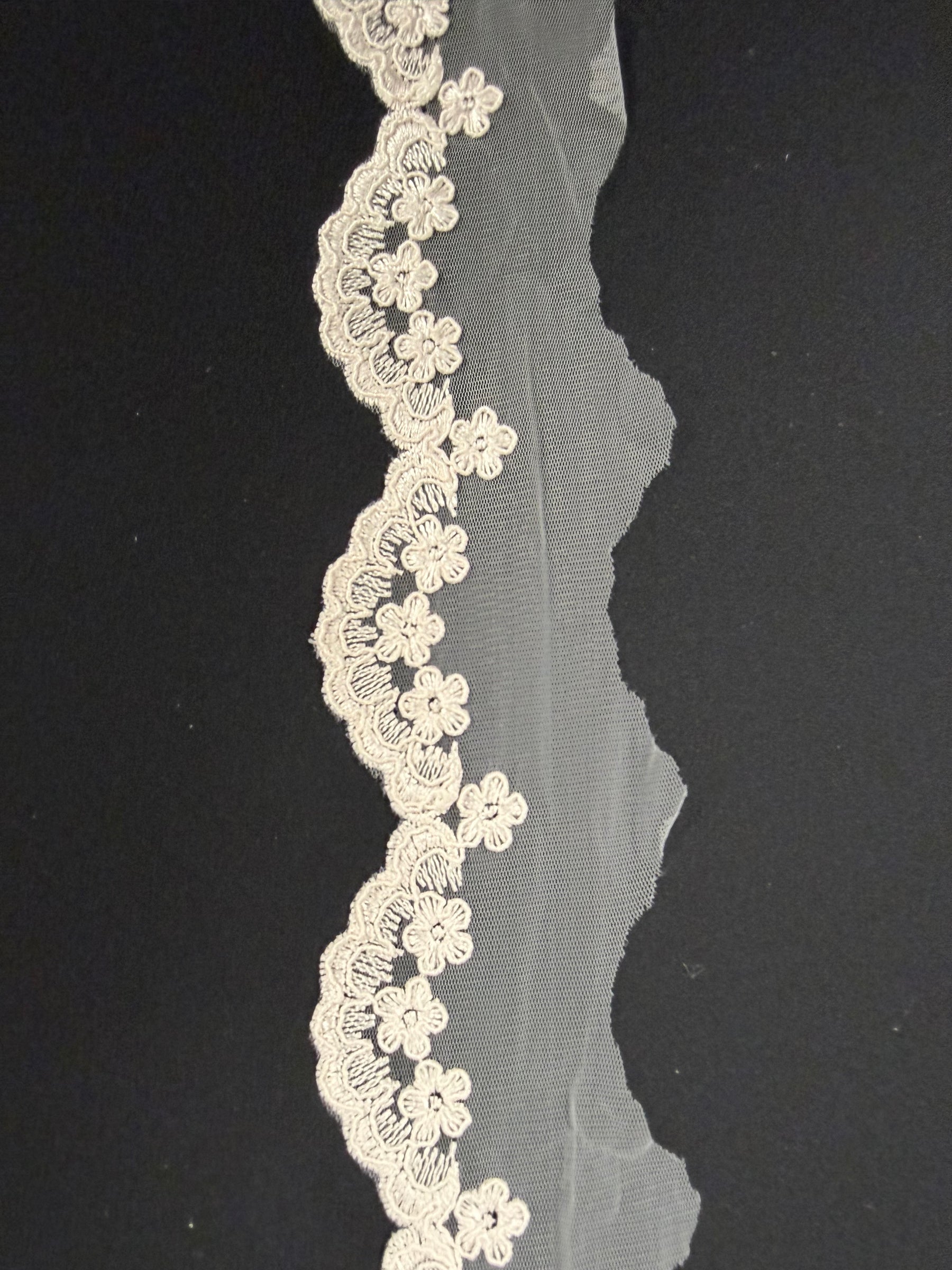 Shell Pink Corded Edging - T782