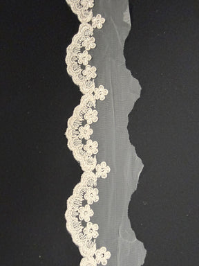 Shell Pink Corded Edging - T782