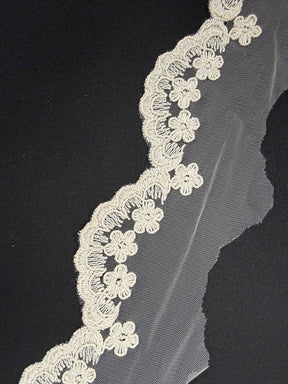 Shell Pink Corded Edging - T782