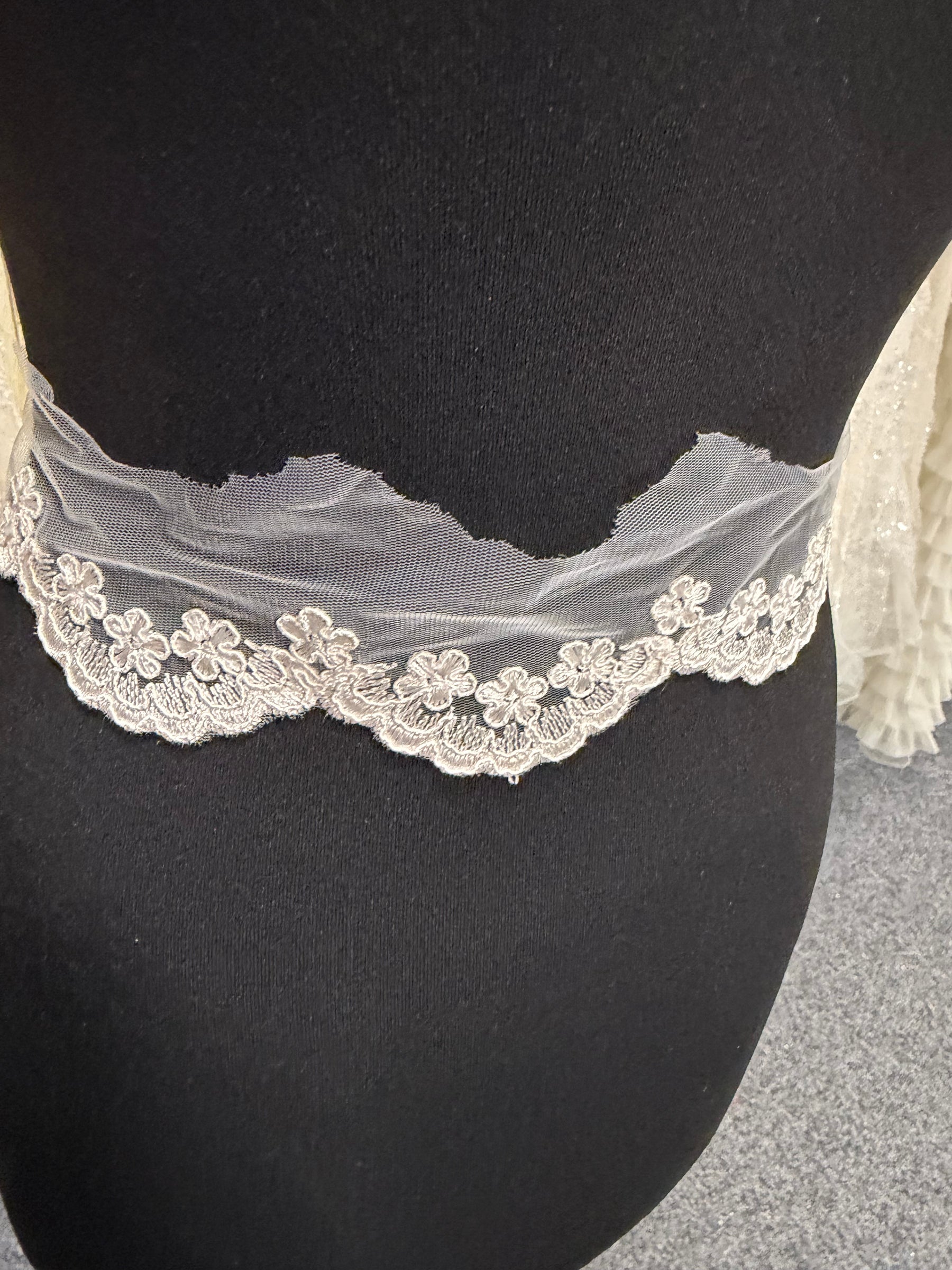 Shell Pink Corded Edging - T782