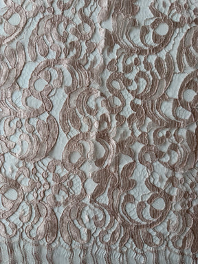 Dusky Pink Italian Lace - P883