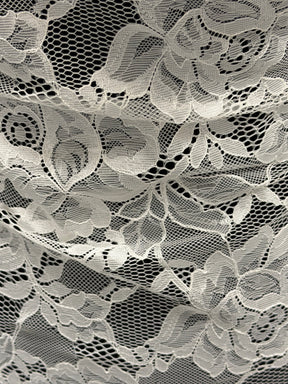 Ivory Raschel Lace - P212
