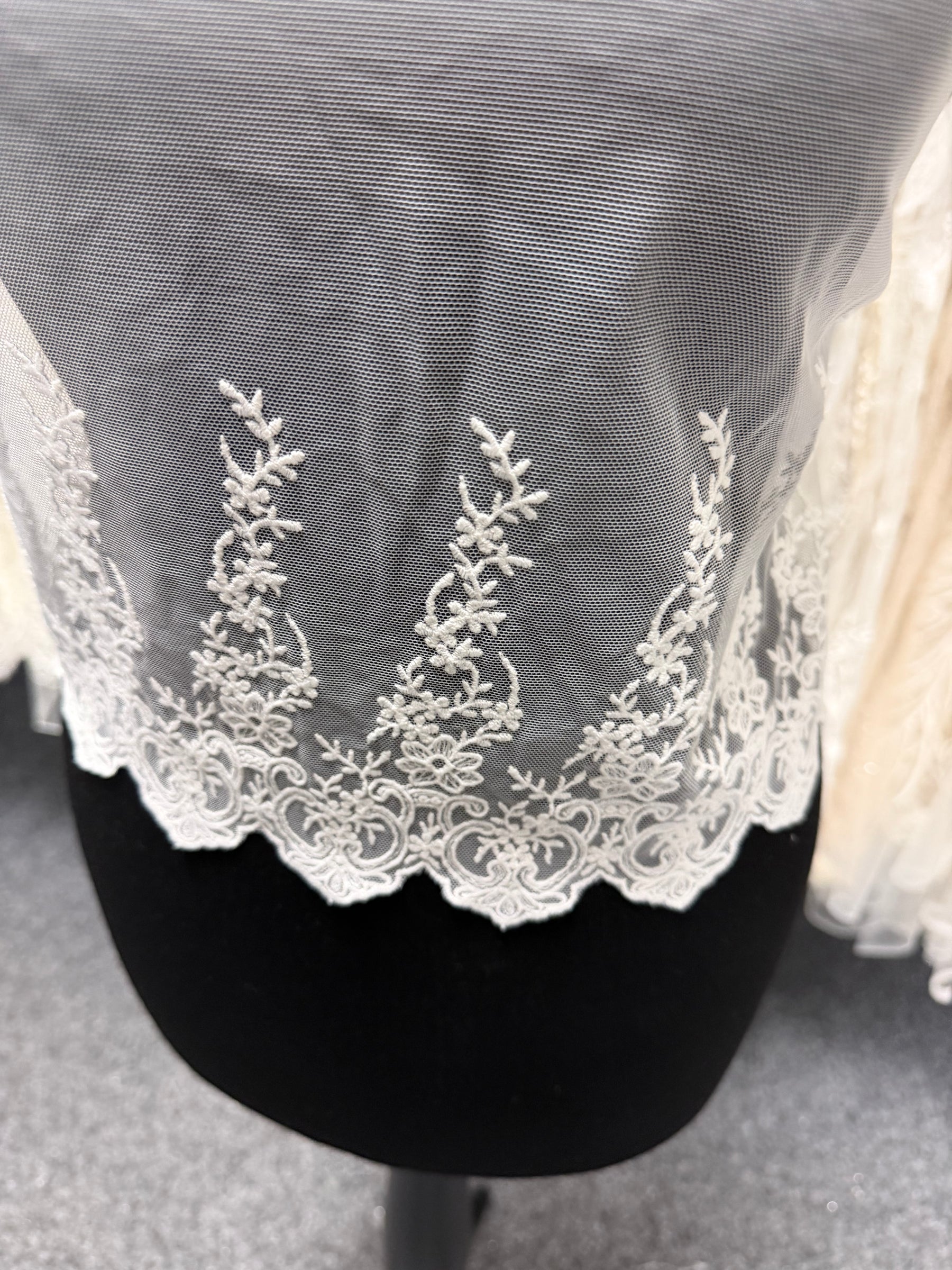 Ivory Cotton Edging - T789