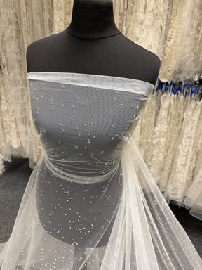 Ivory Beaded Tulle - Sync