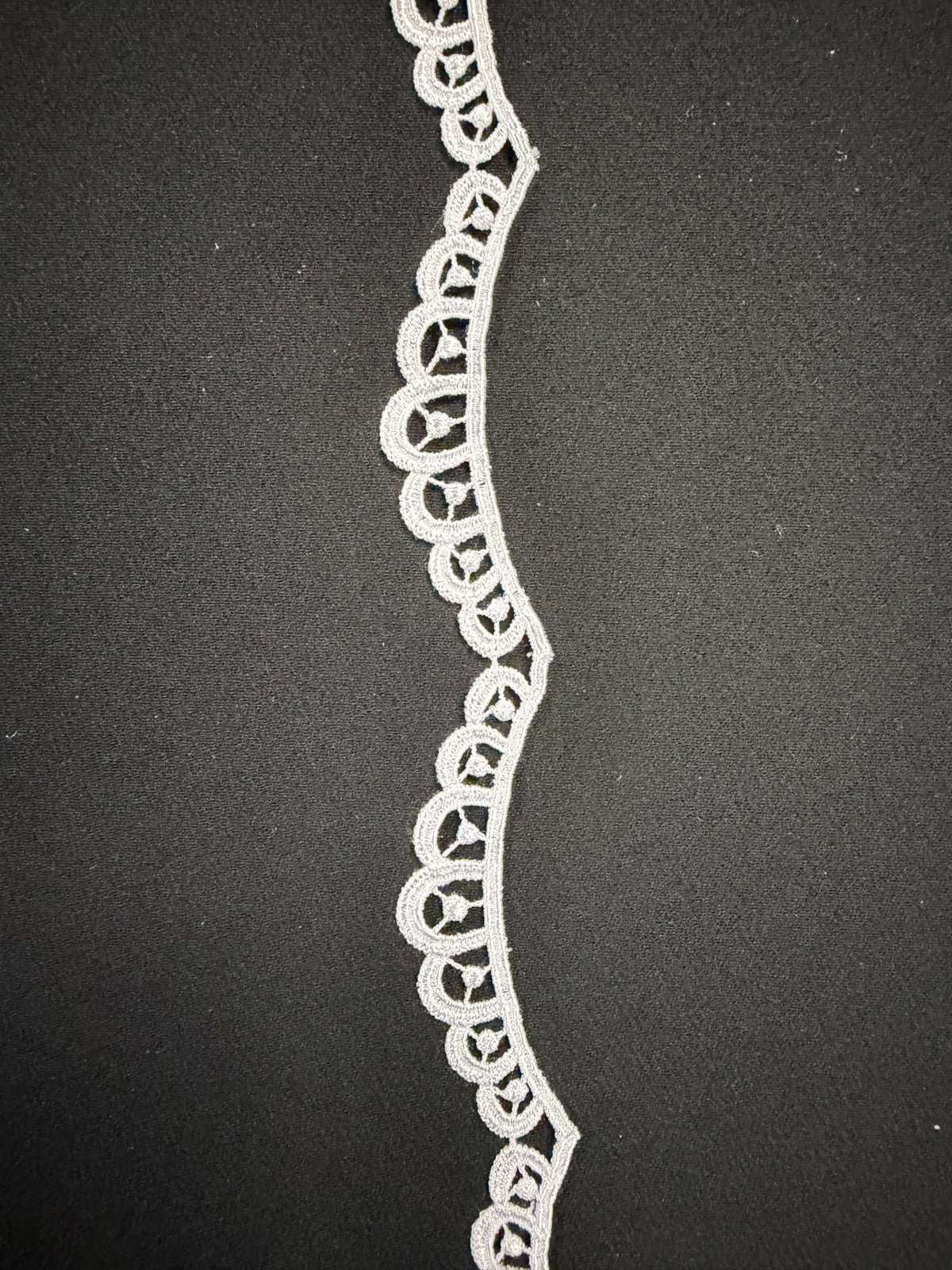 White Guipure Edging - T641