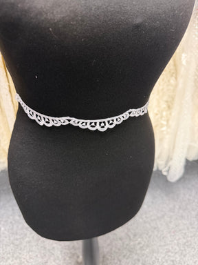 White Guipure Edging - T641