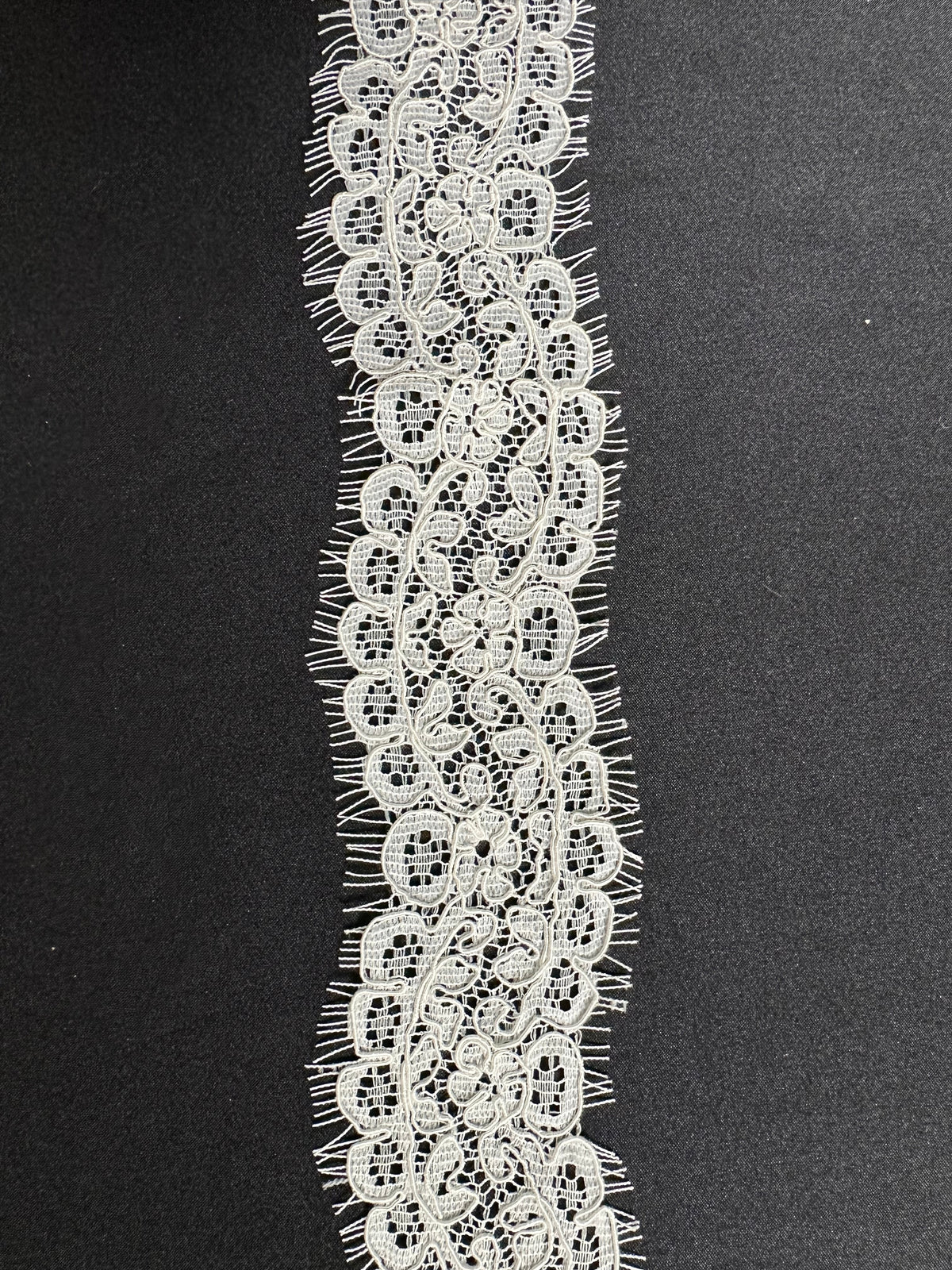Ivory Raschel Lace Trim - Transcend