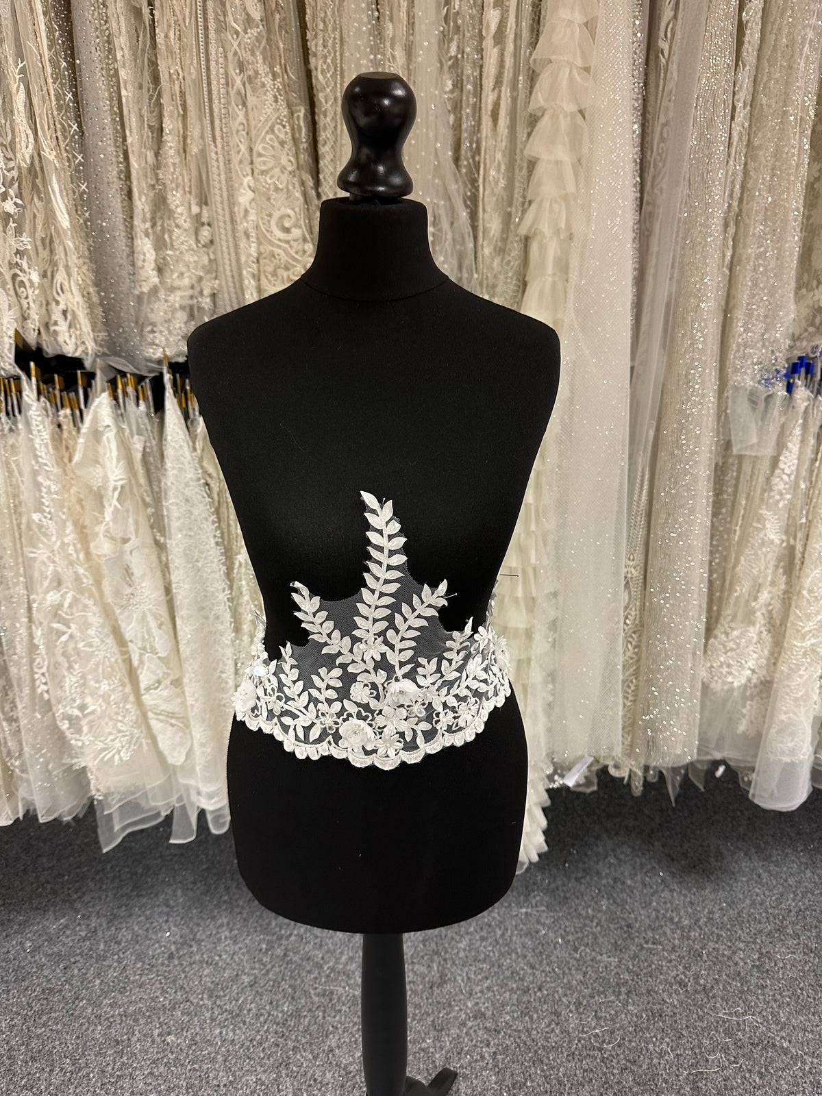 Ivory Laser Lace Trim -  Audit