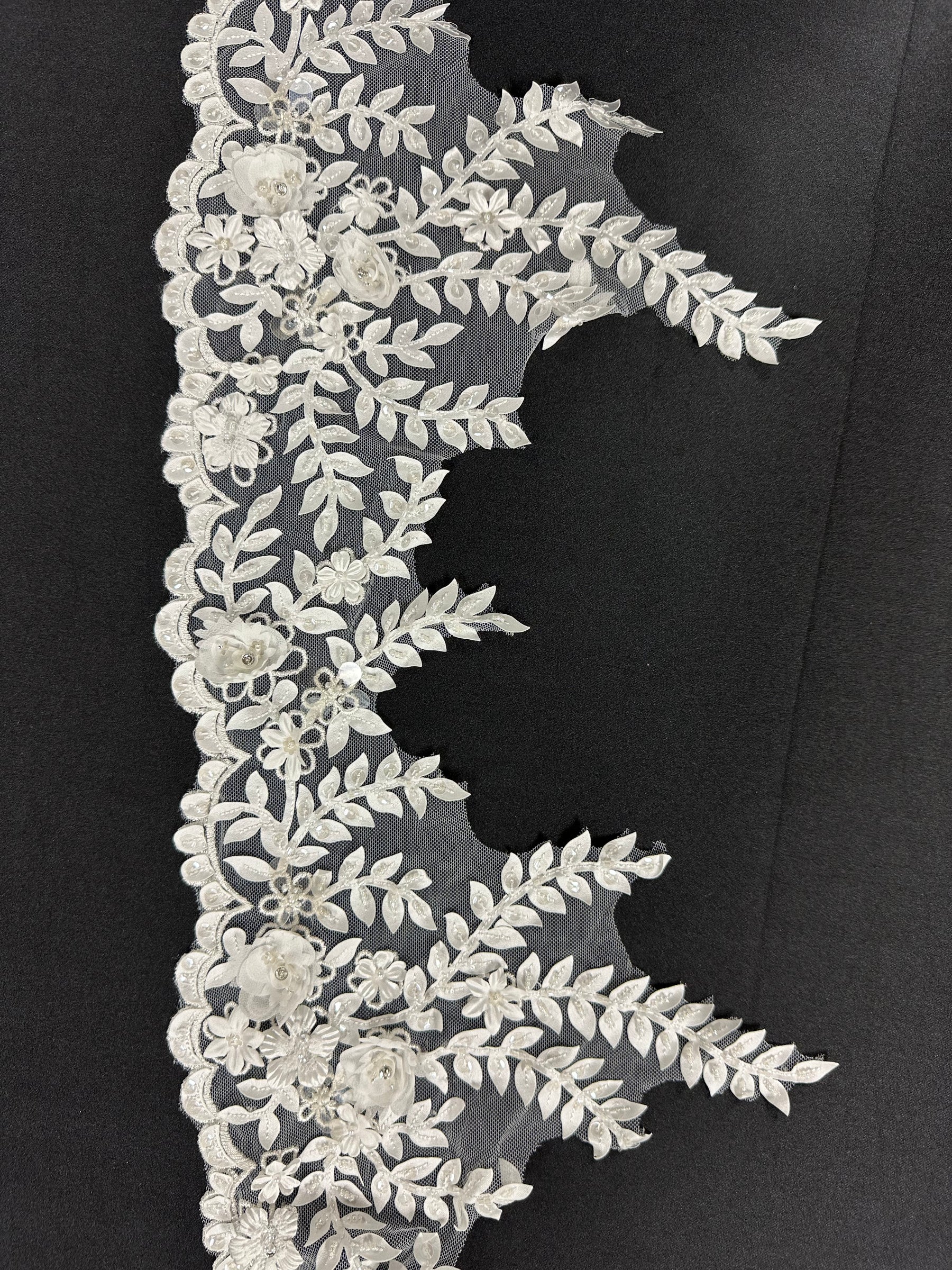 Ivory Laser Lace Trim -  Audit
