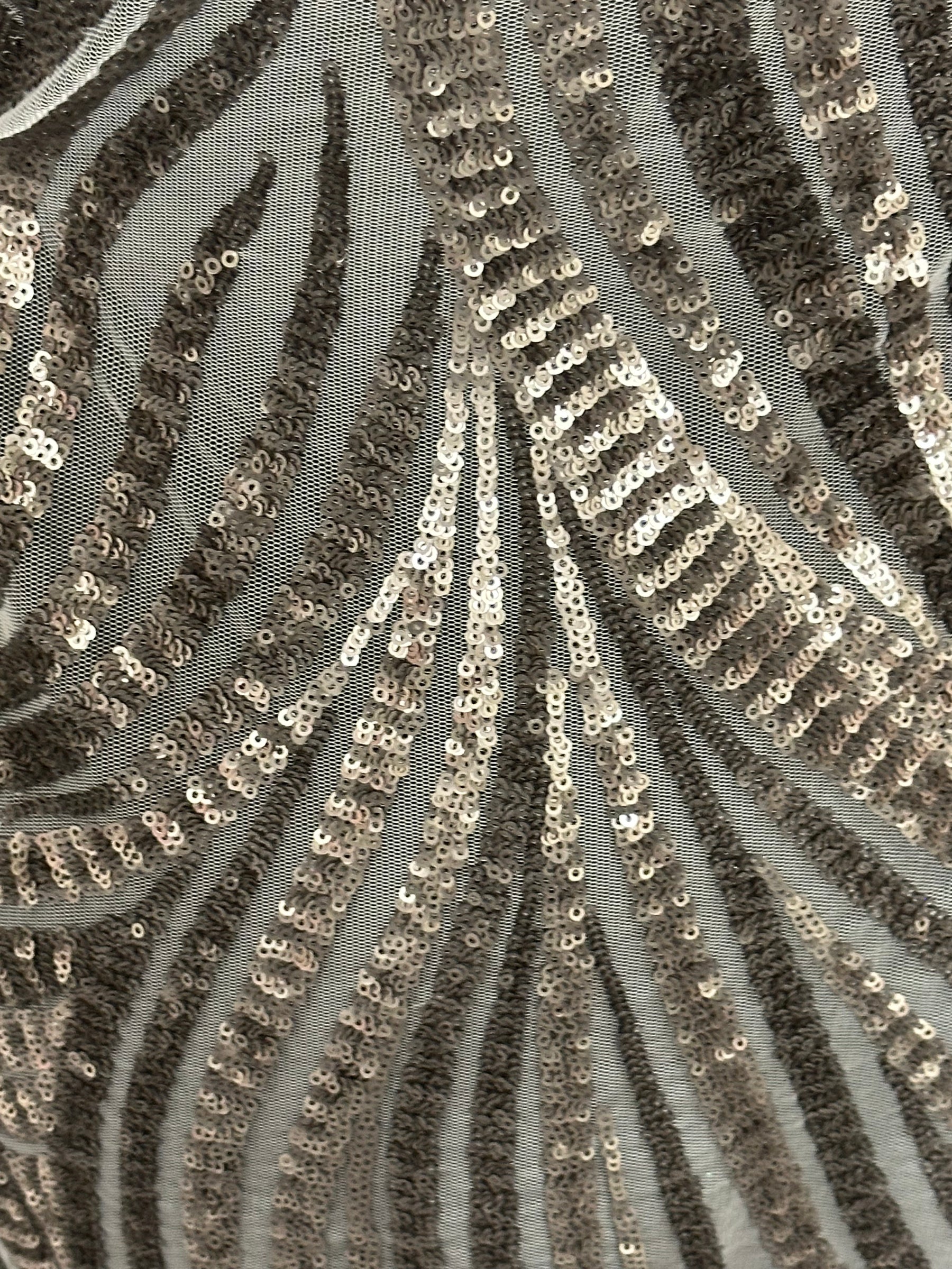 Silver Sequin Tulle - Galatasaray