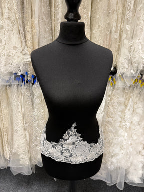 Ivory Laser Lace Trim - T933