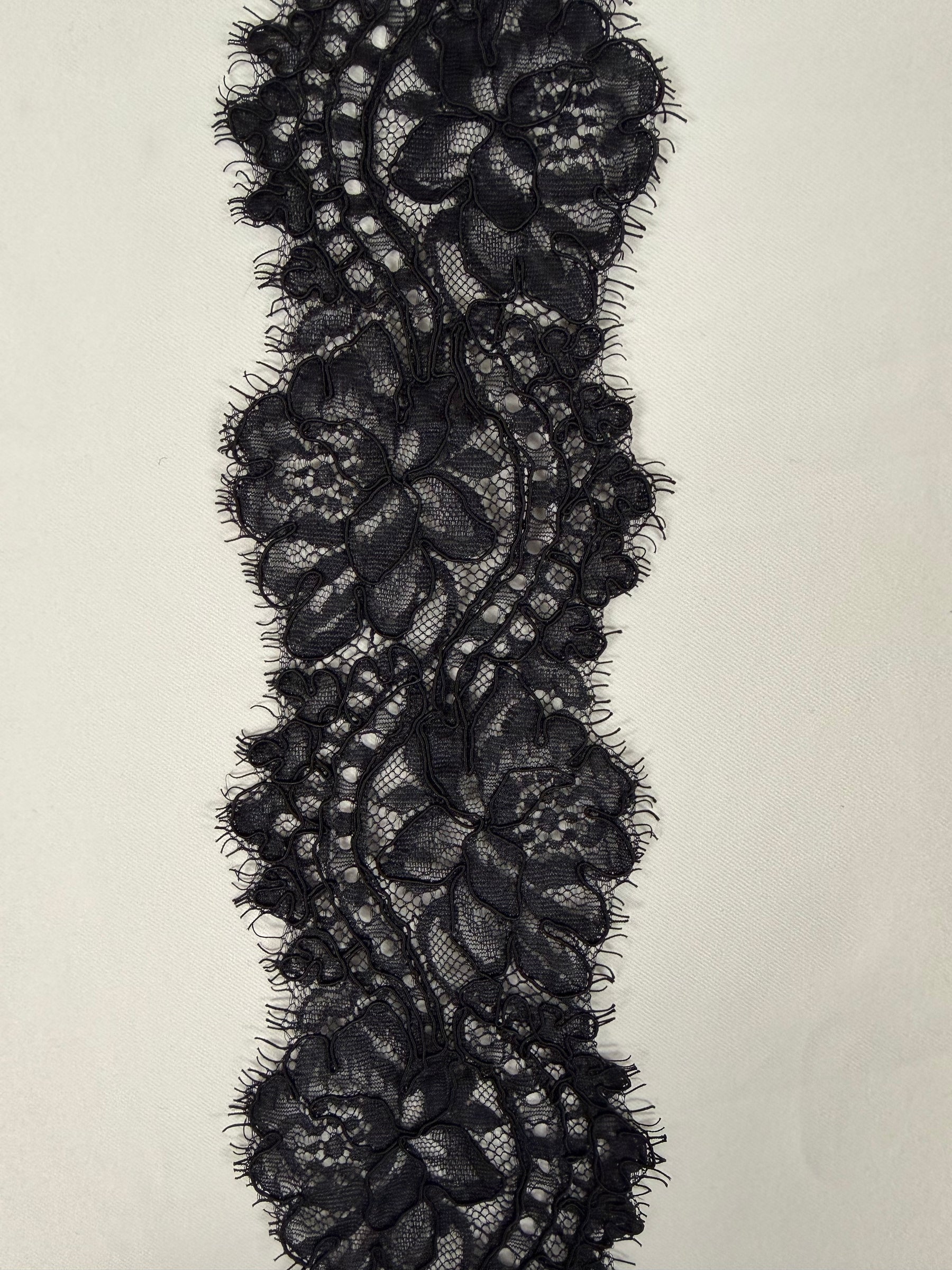 Black Corded Edging - T554