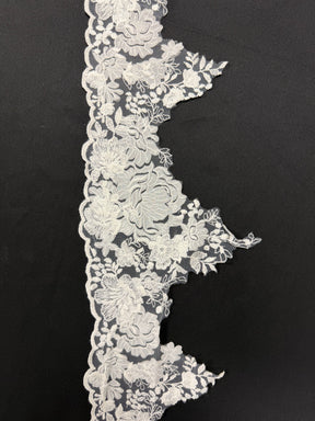 Ivory Laser Lace Trim - T933
