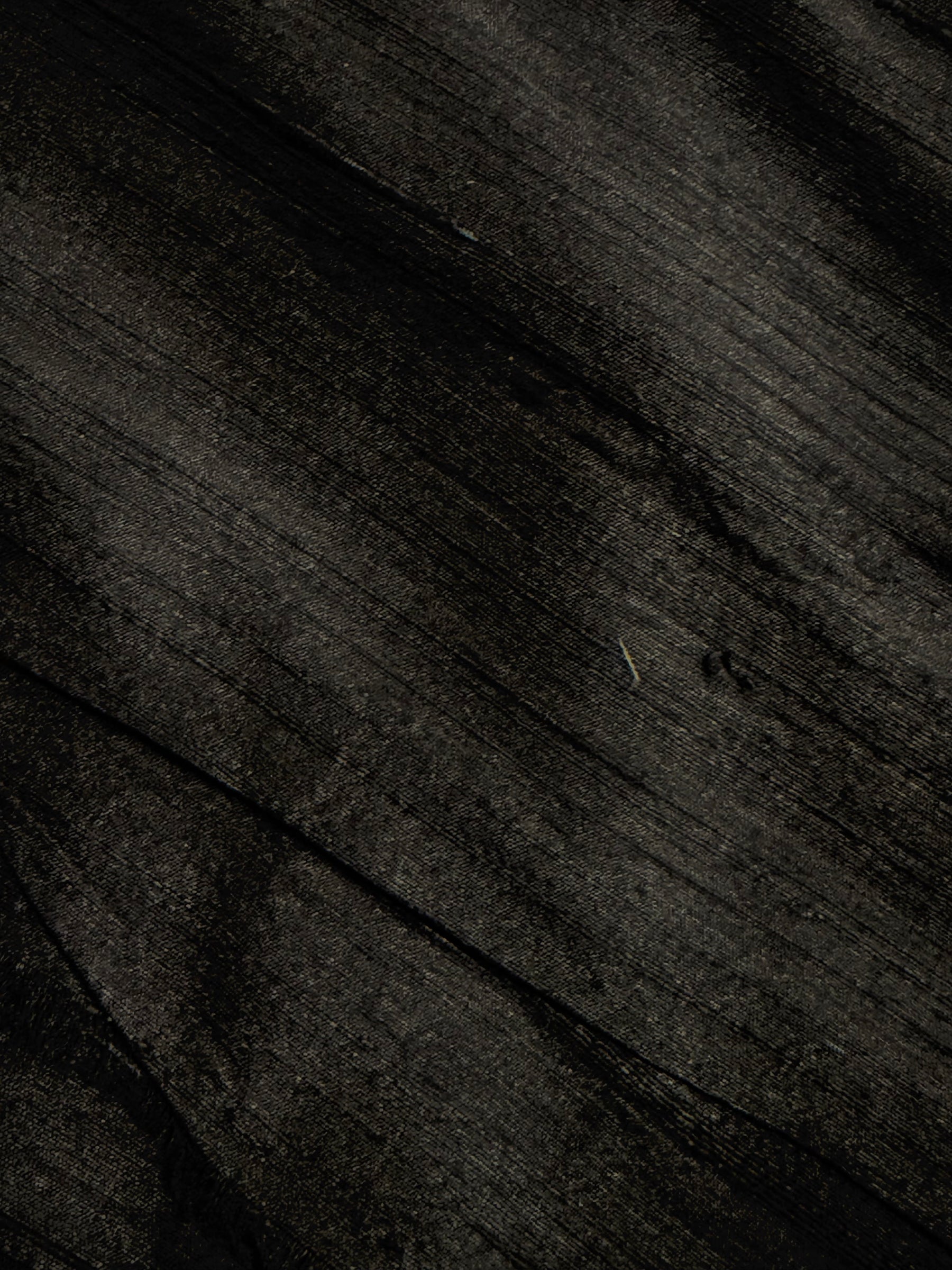 Black Silk Dupion – Intaglio