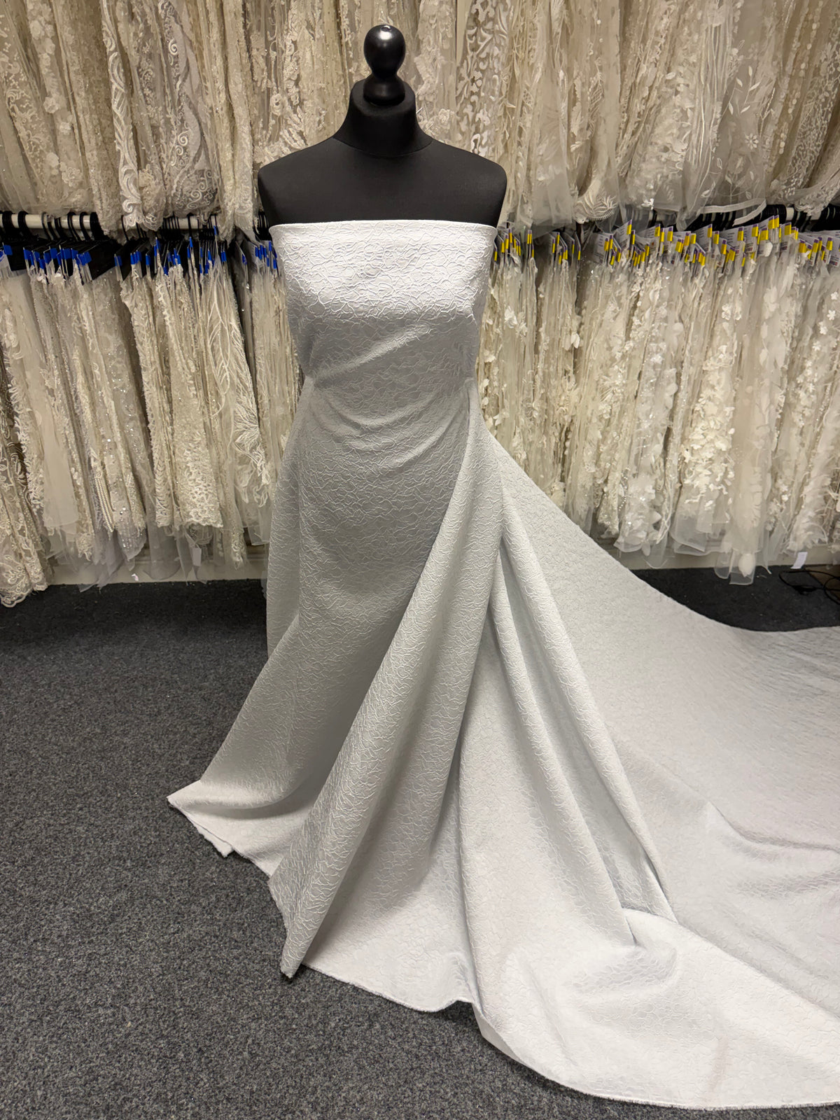 Silver Jacquard - P659