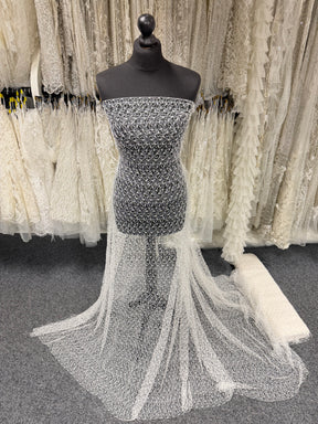 Ivory Raschel Lace - Ripley
