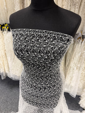 Ivory Raschel Lace - Ripley
