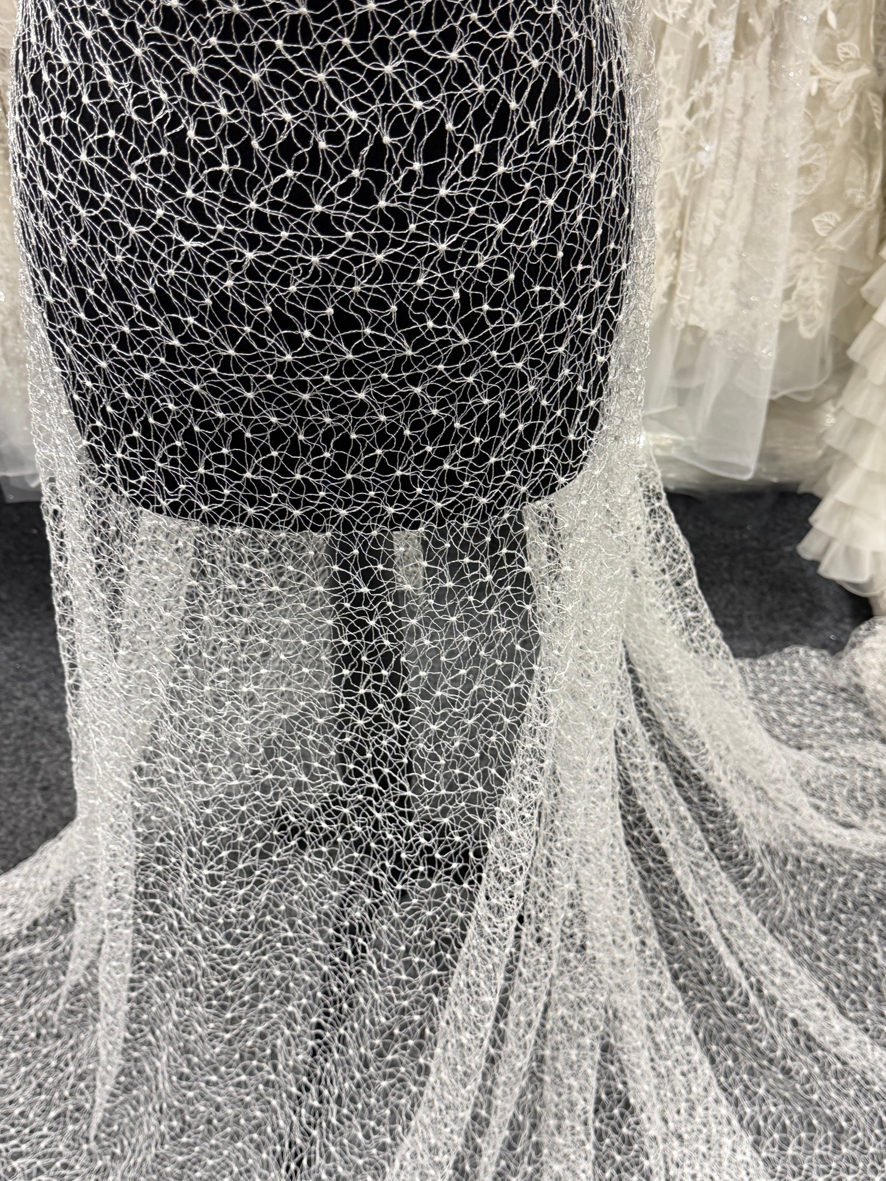 Ivory Raschel Lace - Ripley