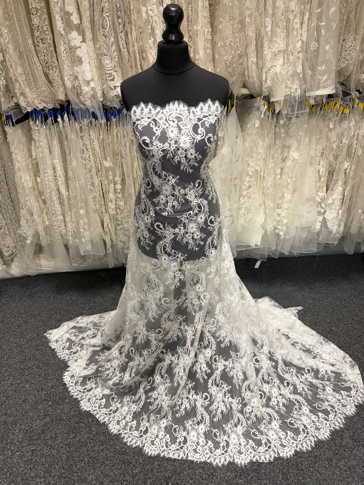 Ivory Corded Lace - Freddi