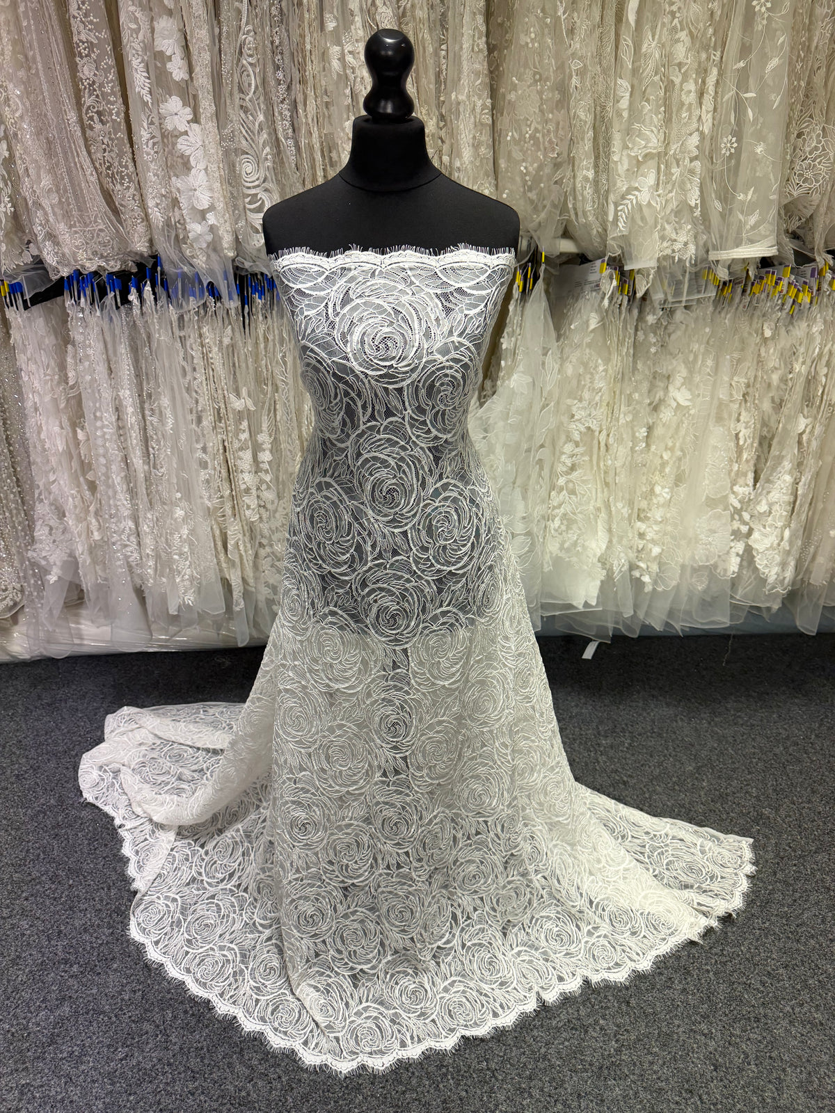 Ivory Corded Lace - Asani