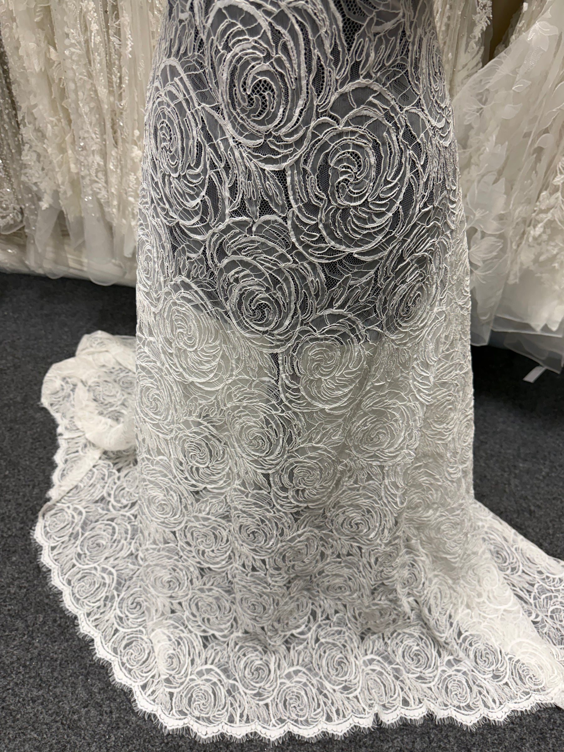 Ivory Corded Lace - Asani