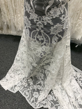 Ivory Corded Lace – Taylin