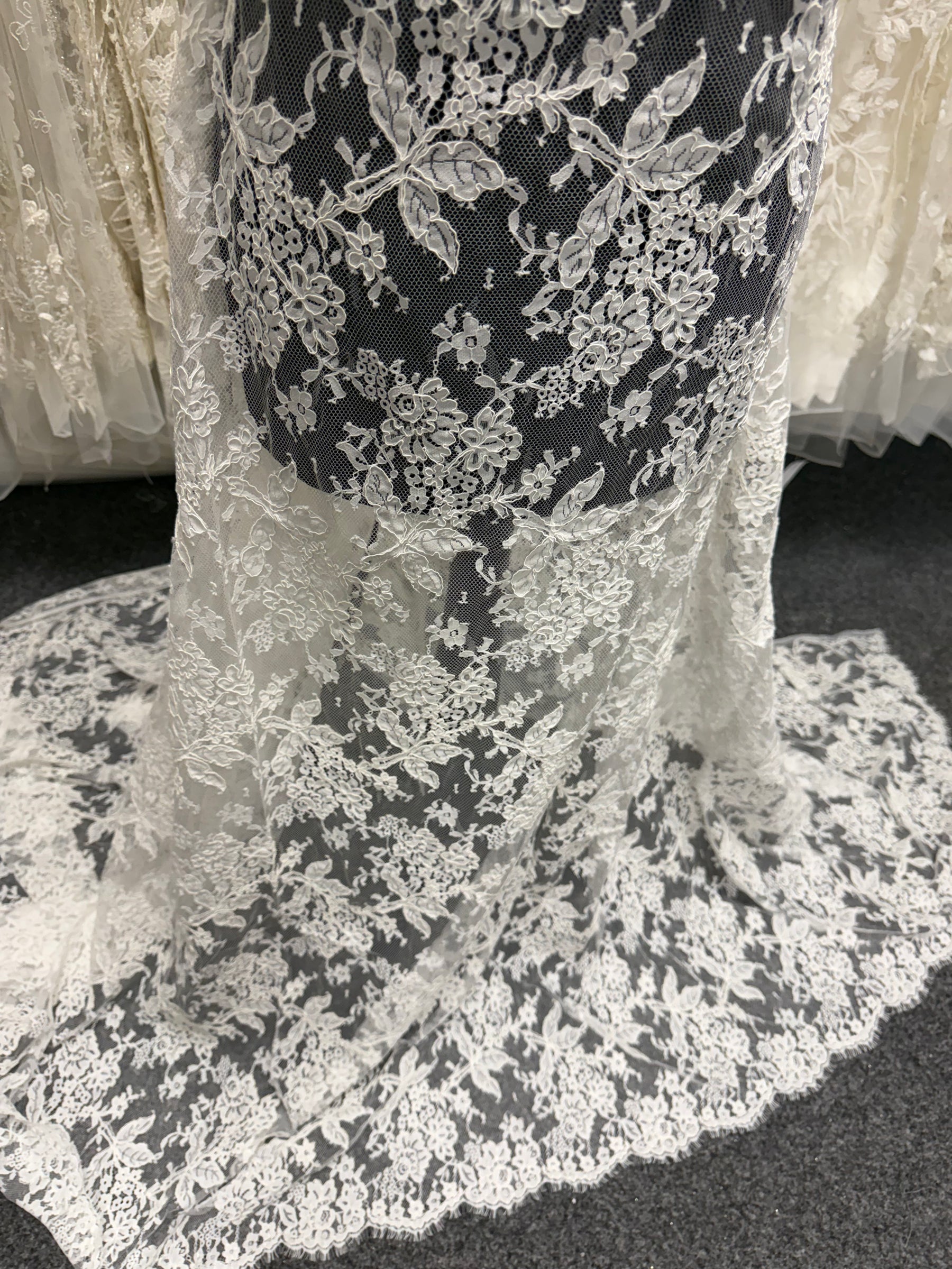 Ivory Corded Lace - Jovi