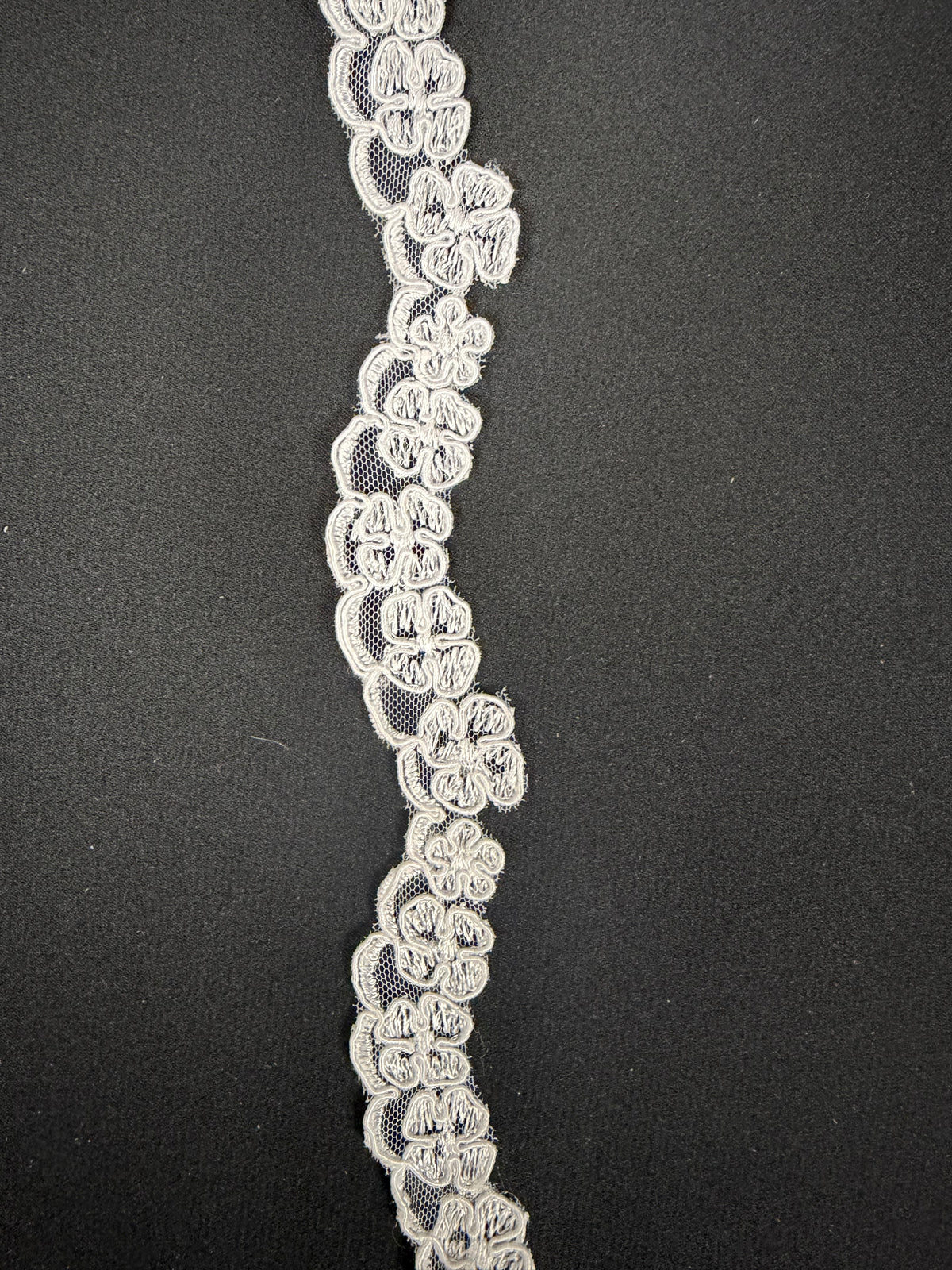 White Corded Edging - T377