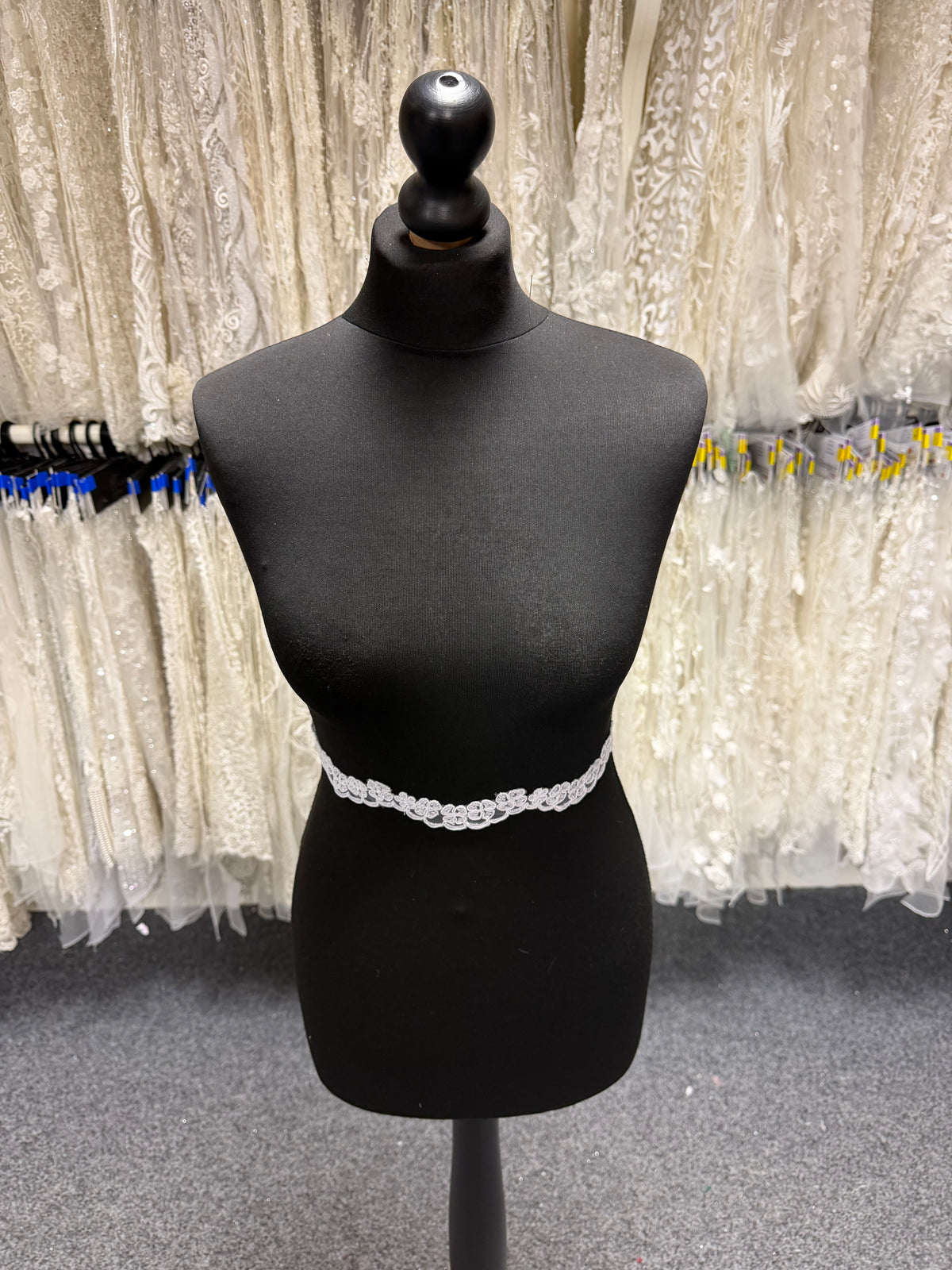 White Corded Edging - T377