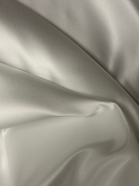 Ivory Polyester Satin - Pure