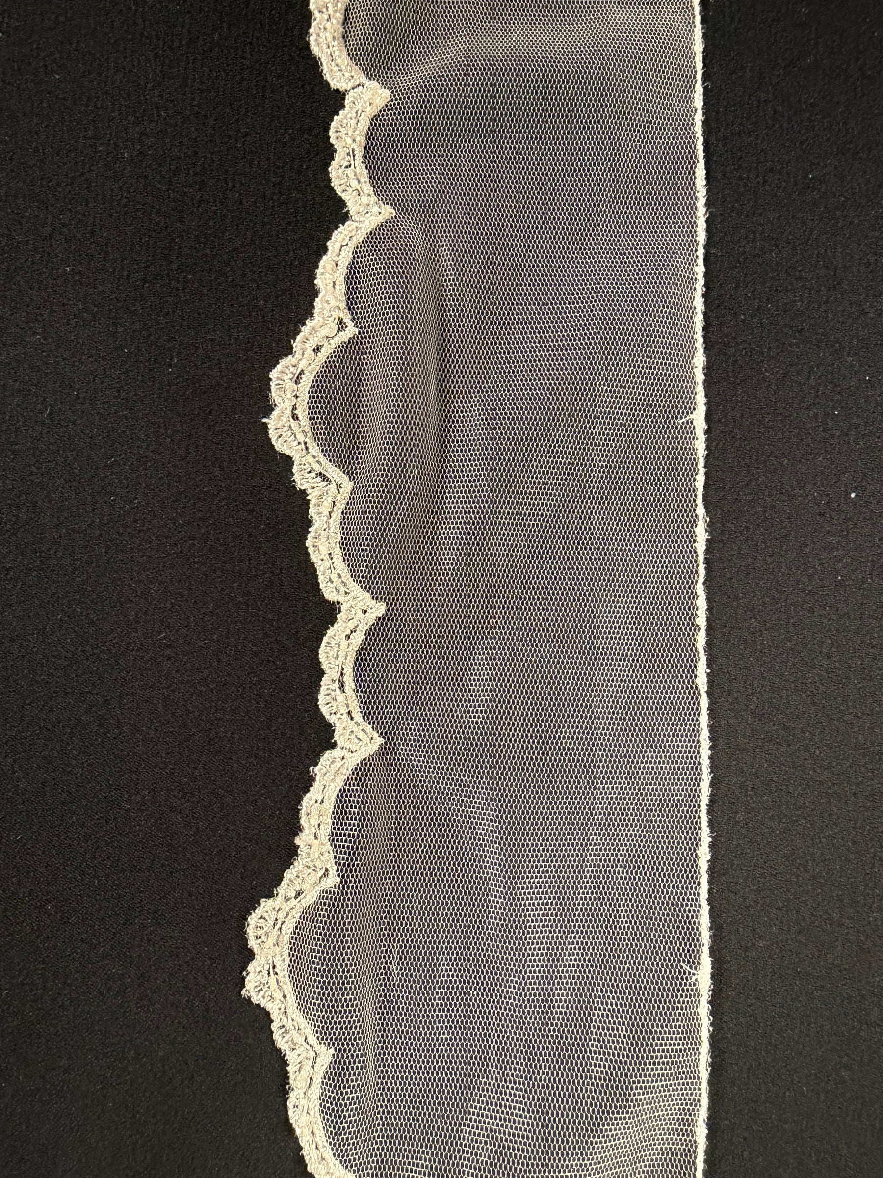 Ivory Lace Trim - T208
