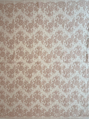Dusky Rose Chantilly Lace - P205