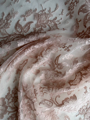 Dusky Rose Chantilly Lace - P205