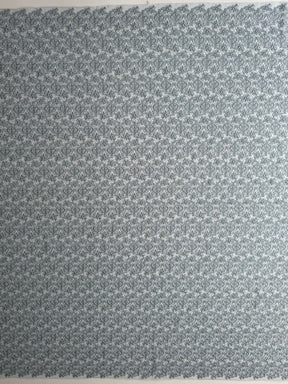 Duck Egg Embroidered Lace - EB5010