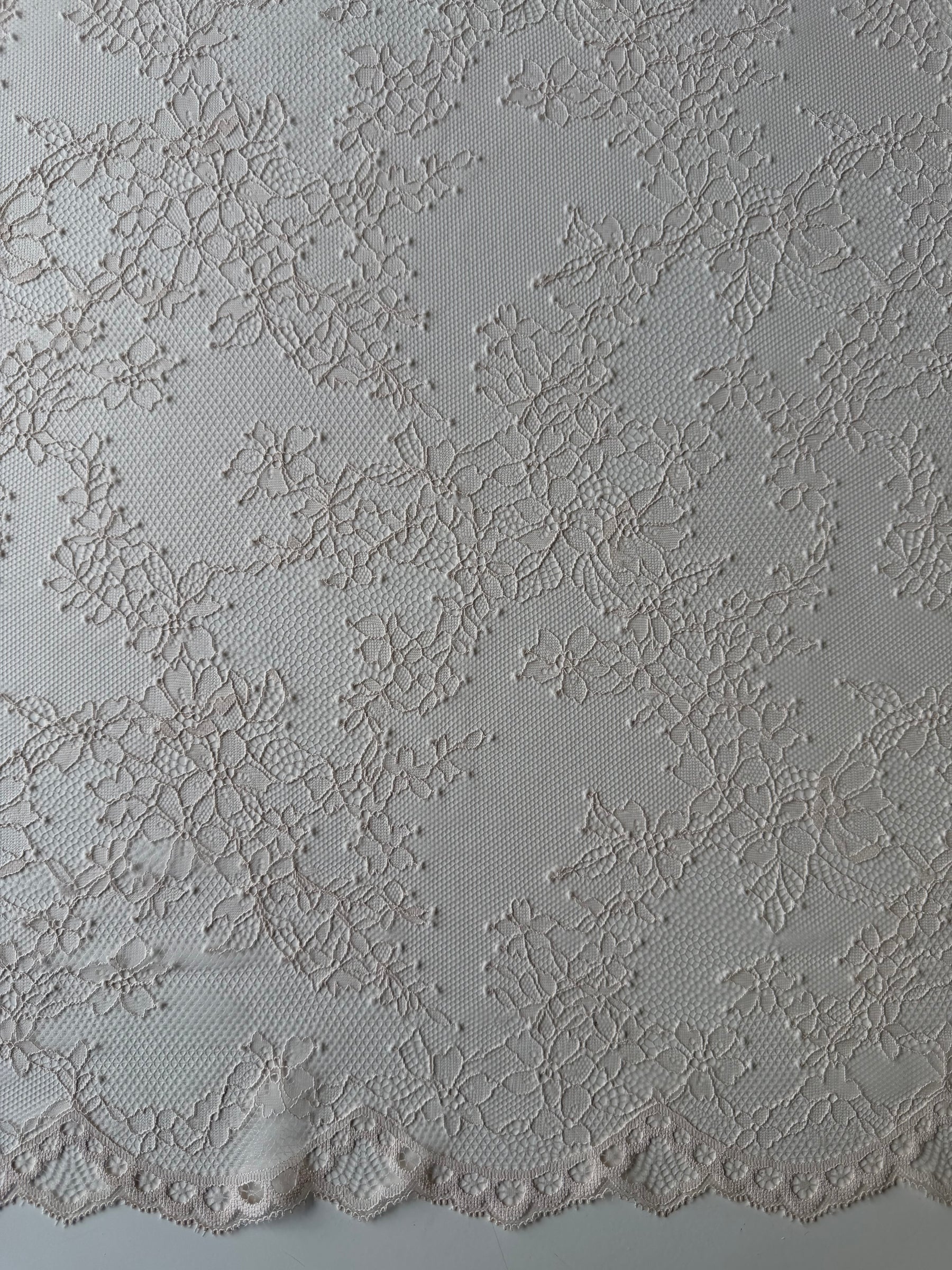 Rose Pink Raschel Lace - Rome
