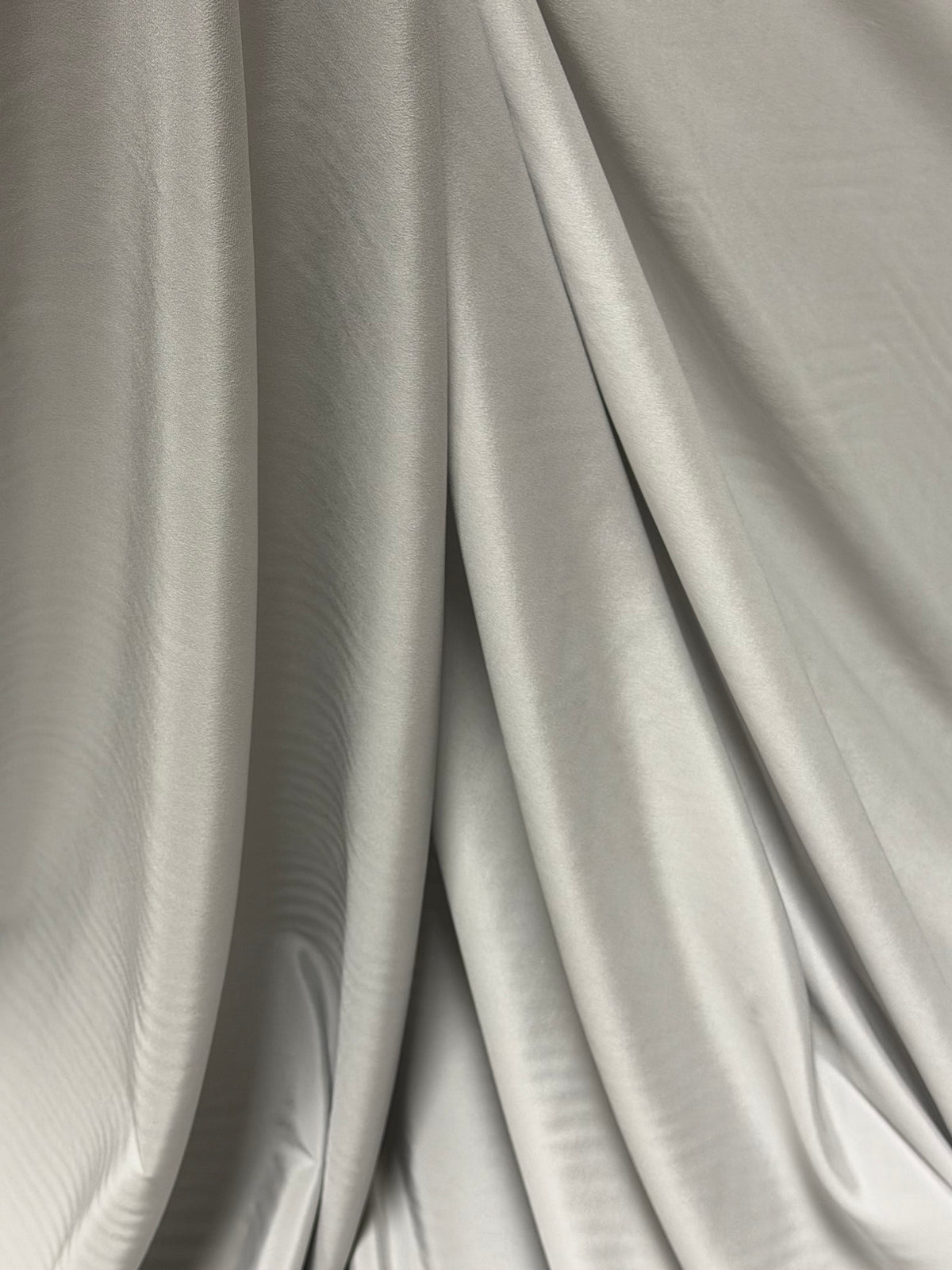 Silver Stretch Crepe de Chine - PS4003