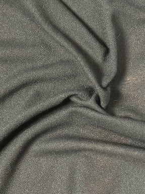 Black Knitted Crepe - Volcano
