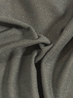 Black Knitted Crepe - Volcano