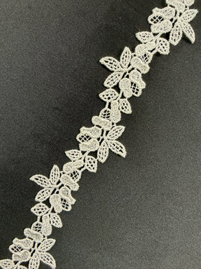 Ivory Guipure Lace Trim - T981