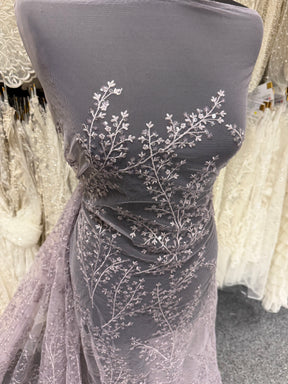 Purple Sequin Lace - EB3065