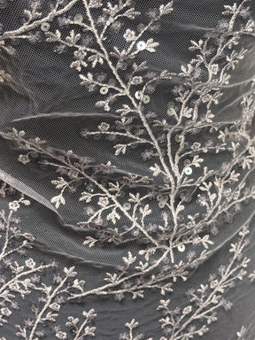 Purple Sequin Lace - EB3065