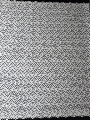 Ivory Stretch Raschel Lace - Tankara