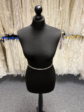 Silver Beaded Sequin Edging - T148