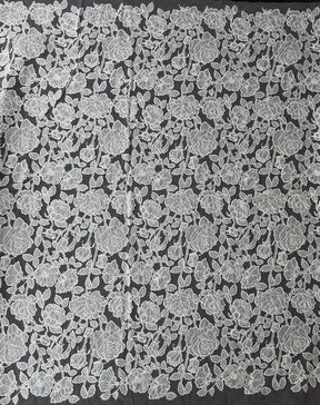 Ivory Embroidered Lace - Brave