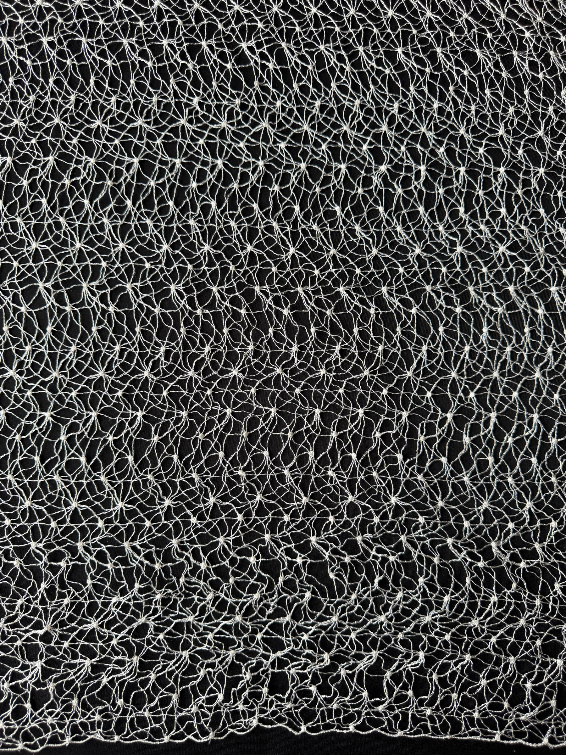Ivory Raschel Lace - Ripley