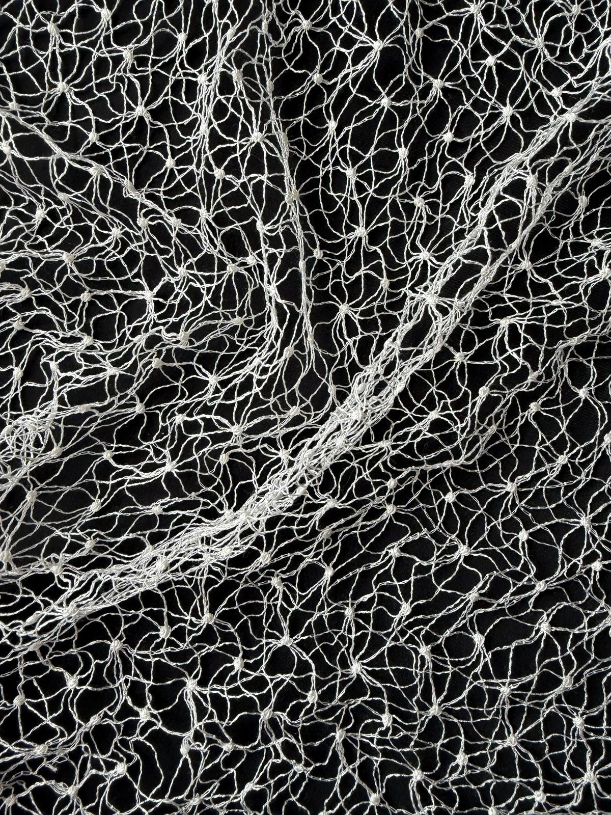 Ivory Raschel Lace - Ripley
