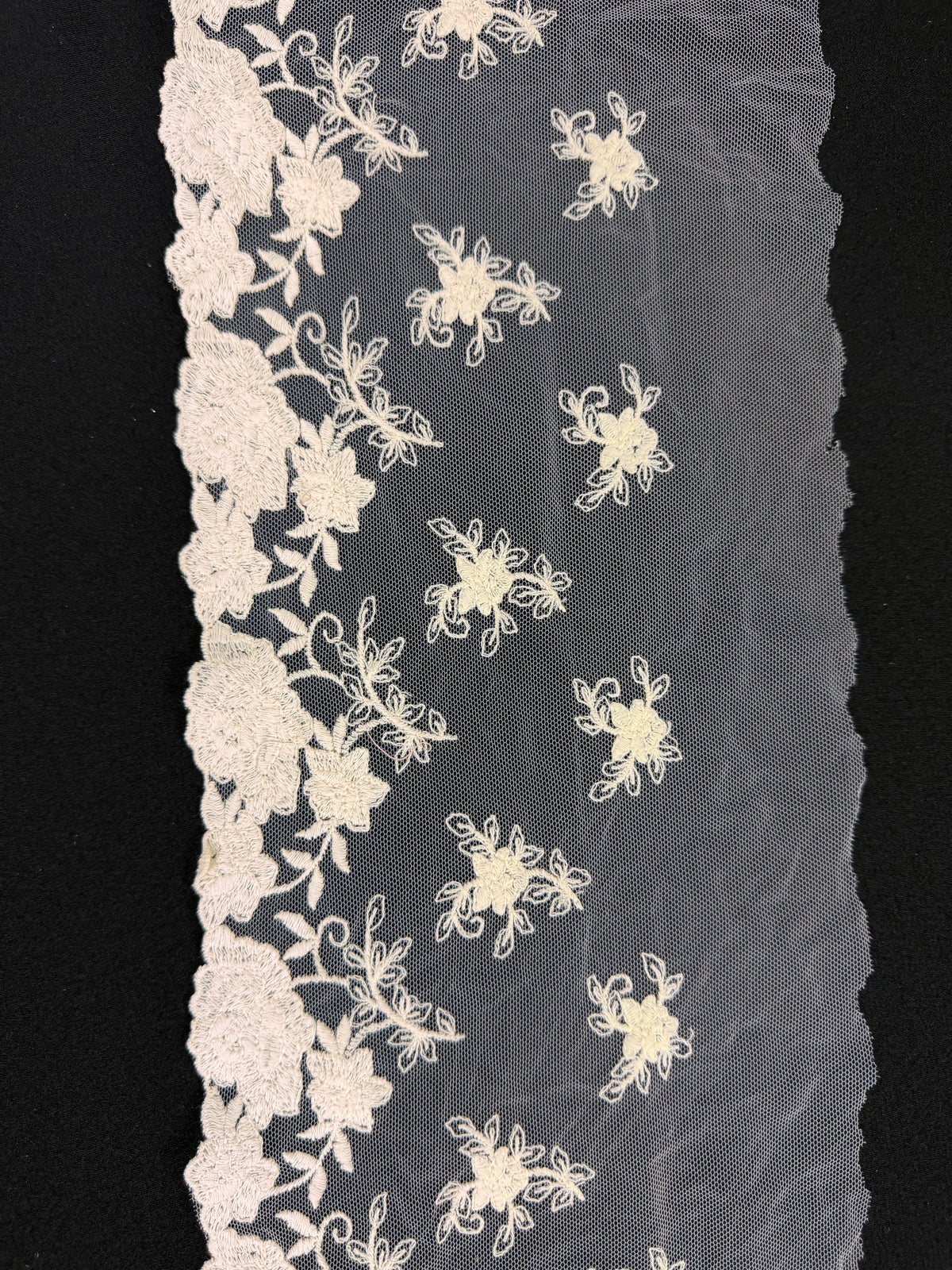 Ivory Cotton Edging - T276