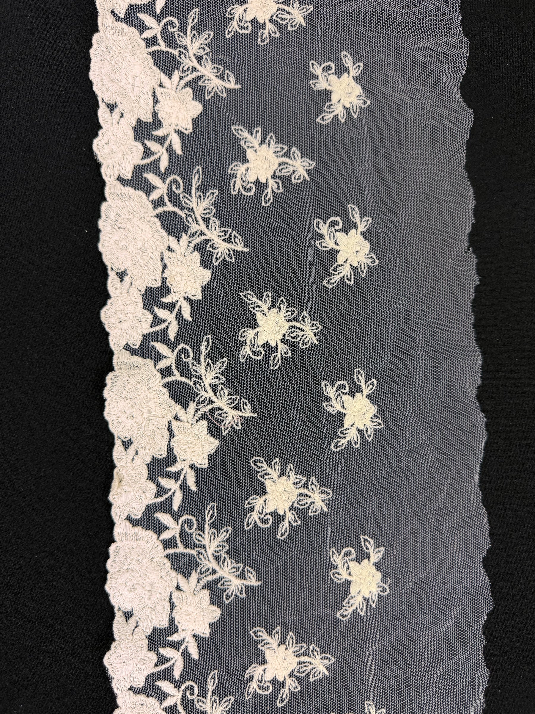 Ivory Cotton Edging - T276