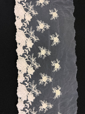 Ivory Cotton Edging - T276