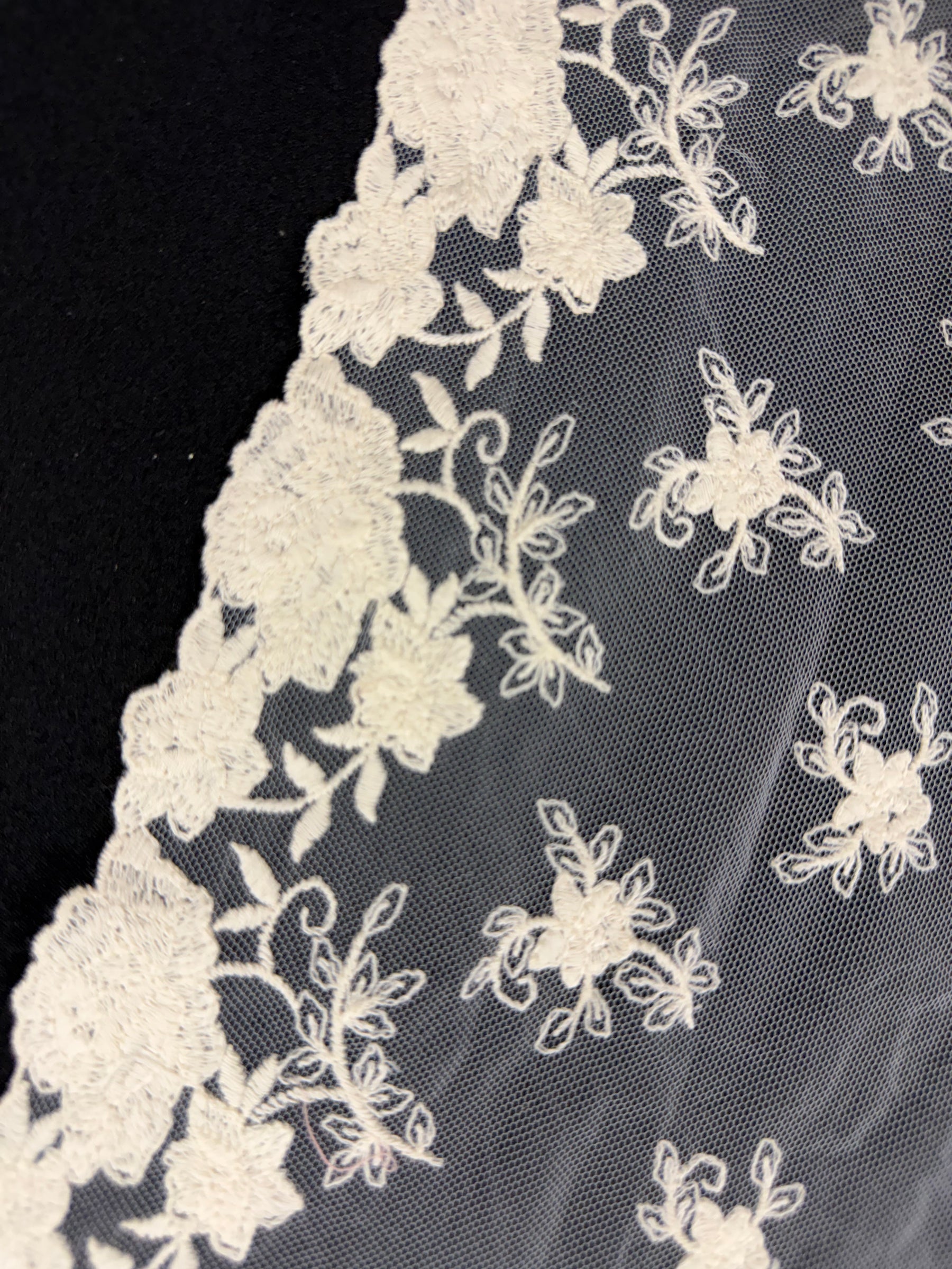 Ivory Cotton Edging - T276